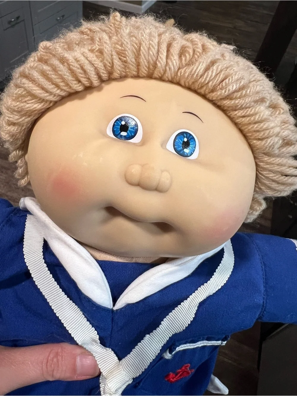 Vintage 80s Blue Sailor Cabbage Patch Kids Doll - Kids Toys